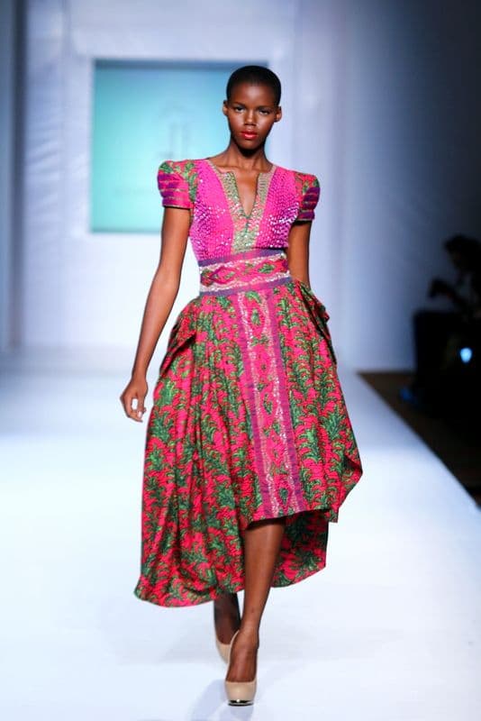 Elegant Ankara Maxi Dress